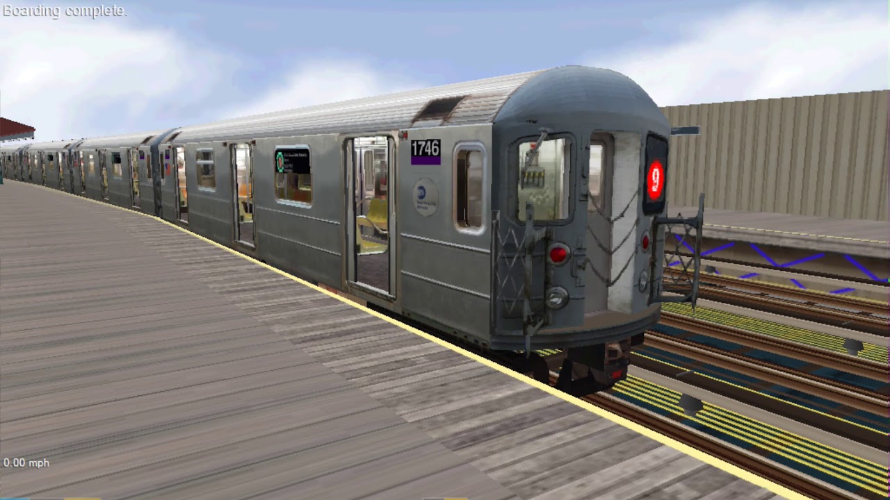 OpenBve; South Ferry bound 9 train reroute via the Third Ave El ...