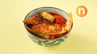 Asam Pedas Ikan Pari | Fish in Asam Curry [Nyonya Cooking]