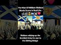William Wallace with his army ready for battle Movie scene #williamwallace #scottisharmy #stirling