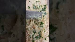Roasted Garlic Garlic Bread #shorts #foodie