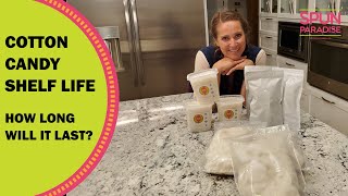 How Long Does Cotton Candy Last - Shelf Life