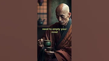 The Over Flowing Teacup | Inspirational Zen Wisdom #shorts