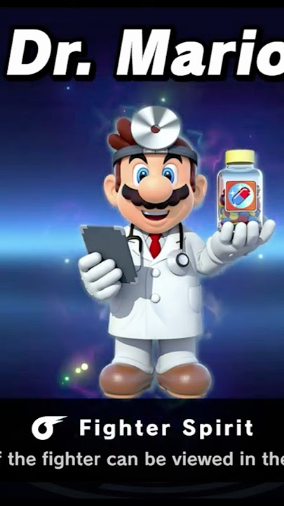 Dr. Mario’s Spirit #nintendo #gaming #nintendoswitch #fightinggames #supersmashbrosultimate #drmario
