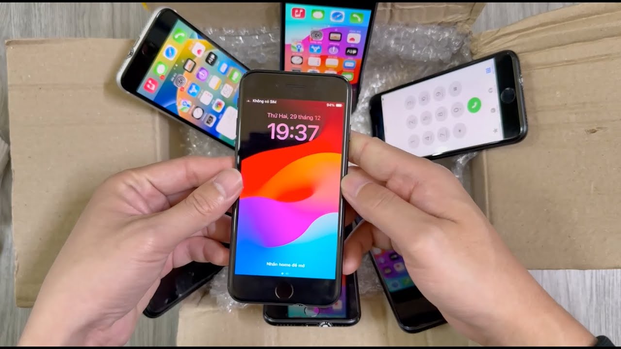 Nhập 7 máy Iphone SE 2020 - Giá 1,9 củ về Bán Cho AE Tình Trạng Sao ?