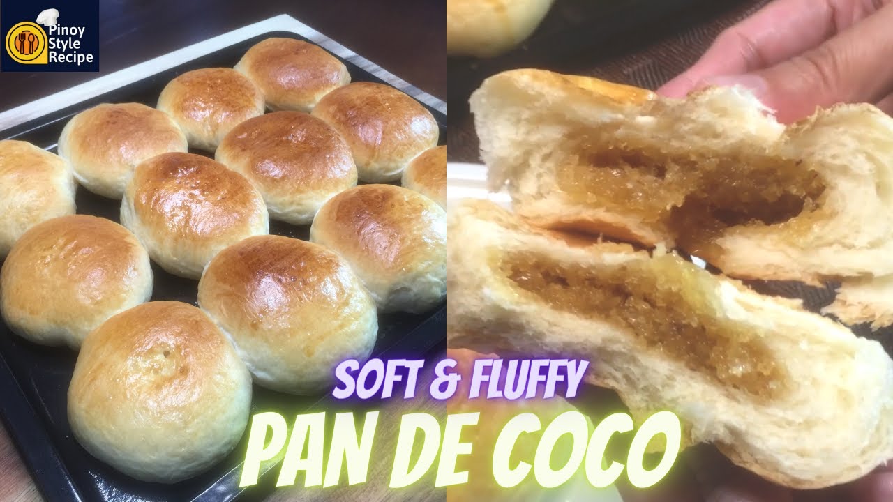 SOFT & FLUFFY PAN DE COCO PAN DE COCO FILLING IN 2 WAYS Pinoy Style
