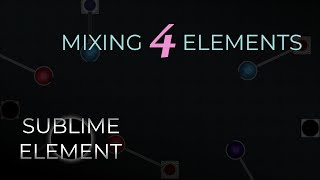 Mixing 4 elements in SUBLIME ELEMENT (STEAM GAME) - Devlog #2