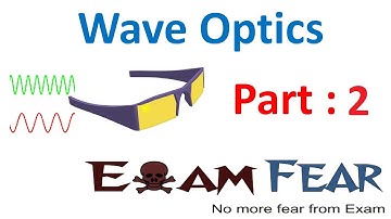Physics Wave Optics part 2 (Light wave or Particle: Newton) CBSE class 12