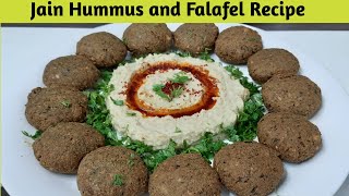 Easy way to make hummus | How to Make Falafel and Hummus | Jain Hummus & Falafel Recipe screenshot 4