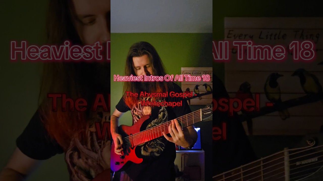 Heaviest Intros Of All Time 18 - The Absymal Gospel - Whitechapel #guitar #whitechapel #metal