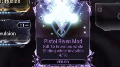 Wf riven-Kill Enemies while sliding while invincible 2020 Guide