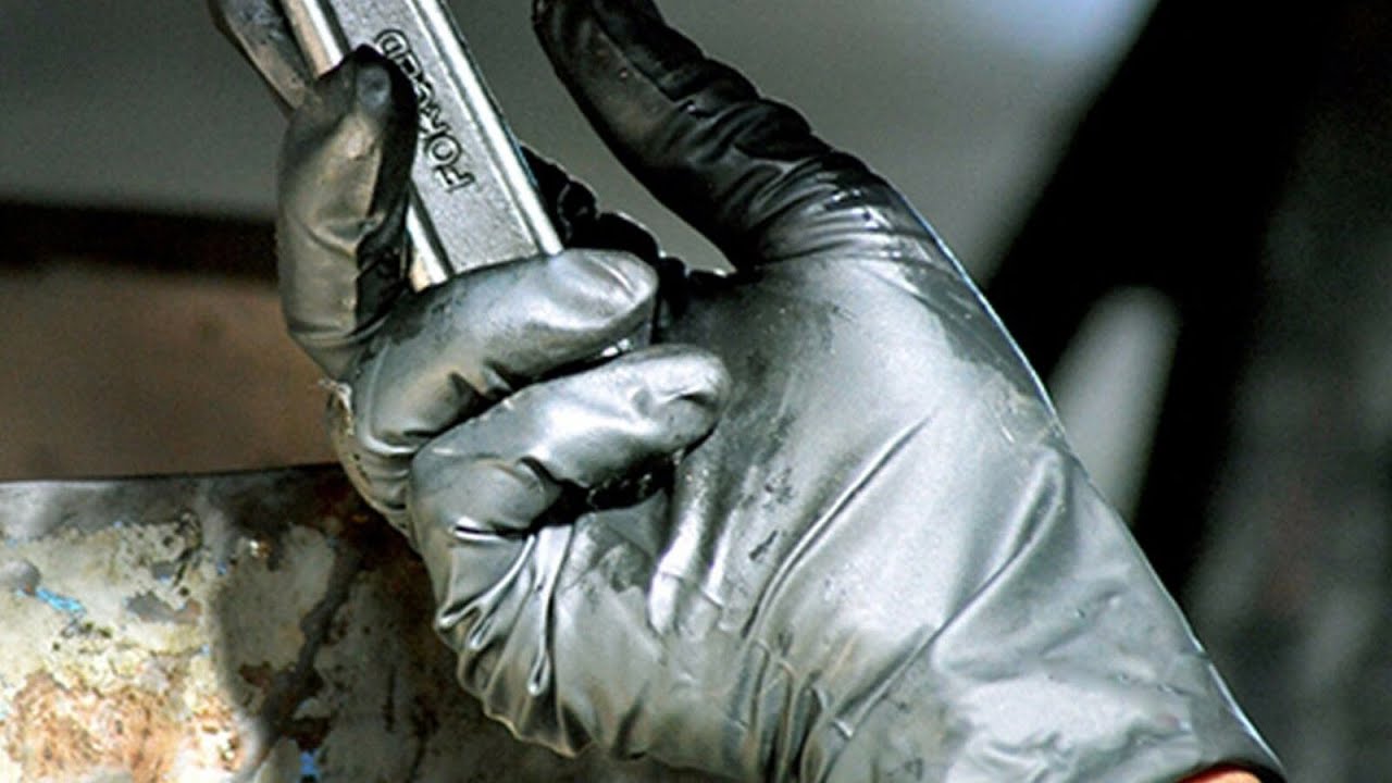Black Nitrile Disposable Gloves