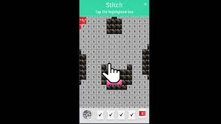Cross Stitch Club — Color by Numbers with a Hoop - My first few minutes in game screenshot 3