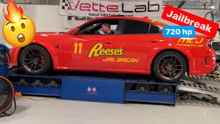Jailbreak hits 720 on Dyno out of 807 dodge dodgecharger jailbreak joshlaurent
