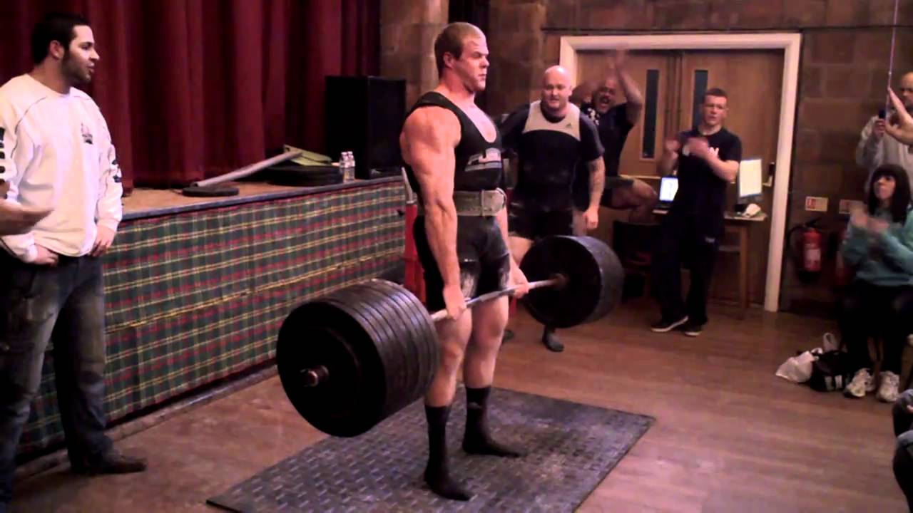 Jack McIntosh 400kg deadlift 22yrs 125kg weigh class GPC world record