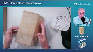 RV22 Wi-Fi 6 Home Mesh Router Unboxing