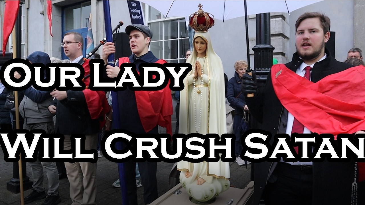 Trim Rosary Rally VS Púca Festival Procession