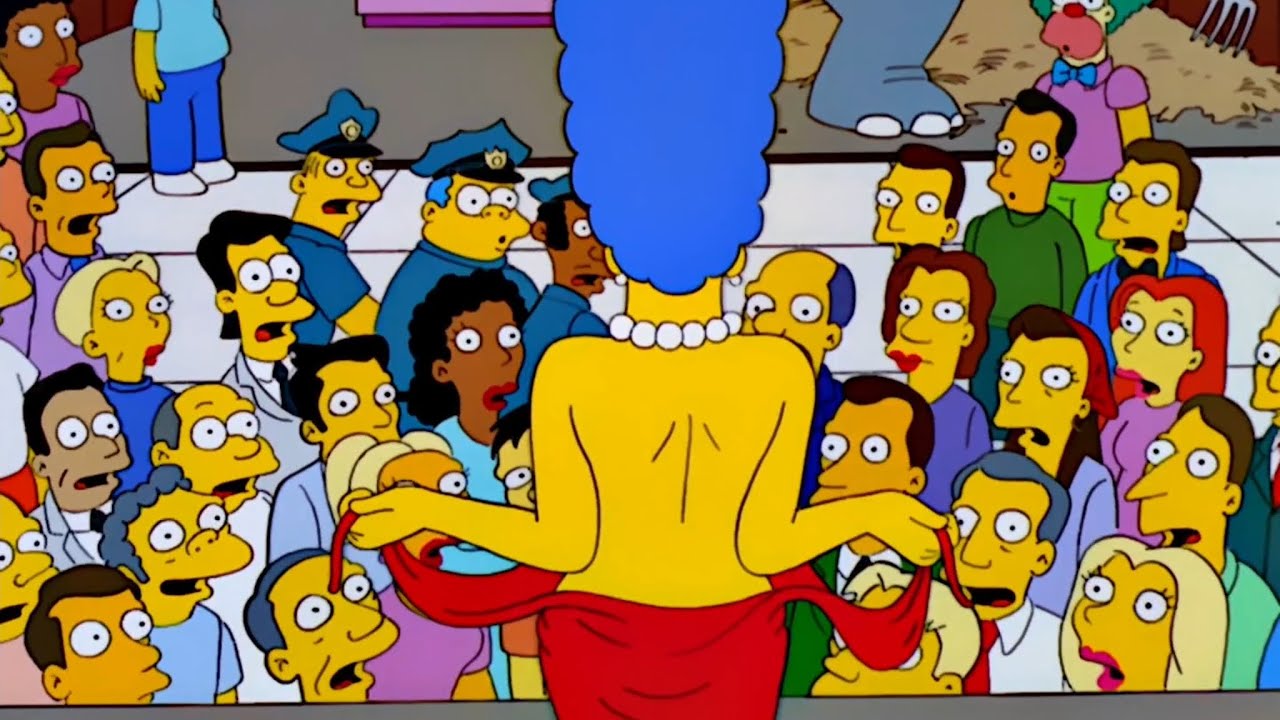 Marge simpsons boobs