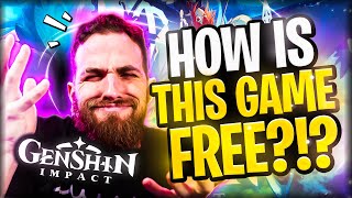 BEST FREE GAME! (First Impressions of Genshin Impact)