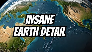 New High Resolution Earth Model Shows Insane Detai