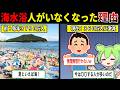 9割減?!日本の海水浴に人がいなくなった理由【ずんだもん&ゆっくり解説】