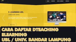 Cara daftar Dteaching untuk mahasiswa Universitas Bandar Lampung