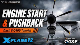 Dash 8 Q400 - Engine start tutorial
