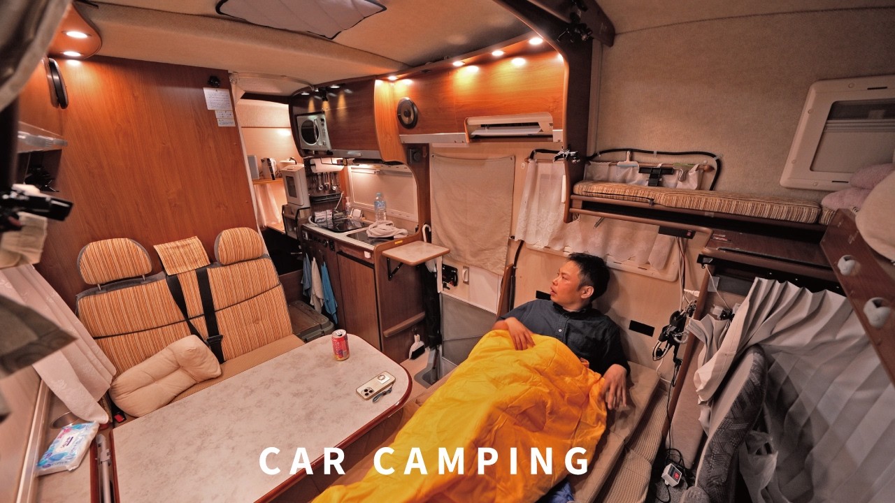 Автокемпинг в большом кемпере! Туалет, душ и посудомоечная машина включены.