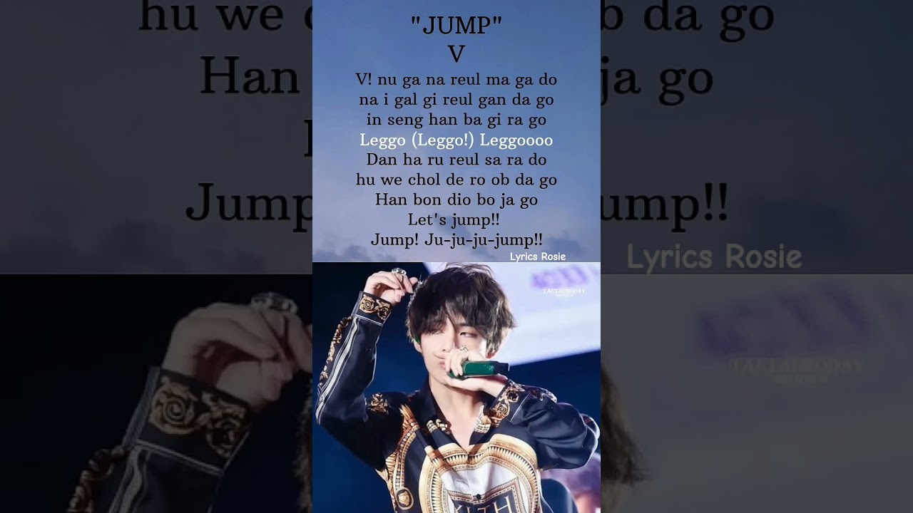 JUMP Song - V Part 💫 