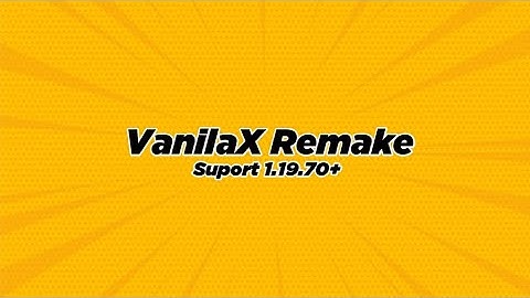 Plugin VanilaX Remake || PM4!