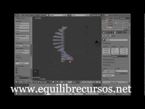 55-Blender - Modificador Array (Escada)