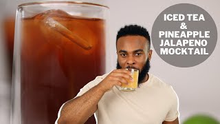 Two Incredible Drinks Recipes to Make This Summer | Iced Tea & Spicy Pineapple Mocktail screenshot 3