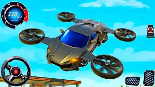 Flight Car Adventure Simulator - Stunt Car Racing 3D - Android GamePlay screenshot 3
