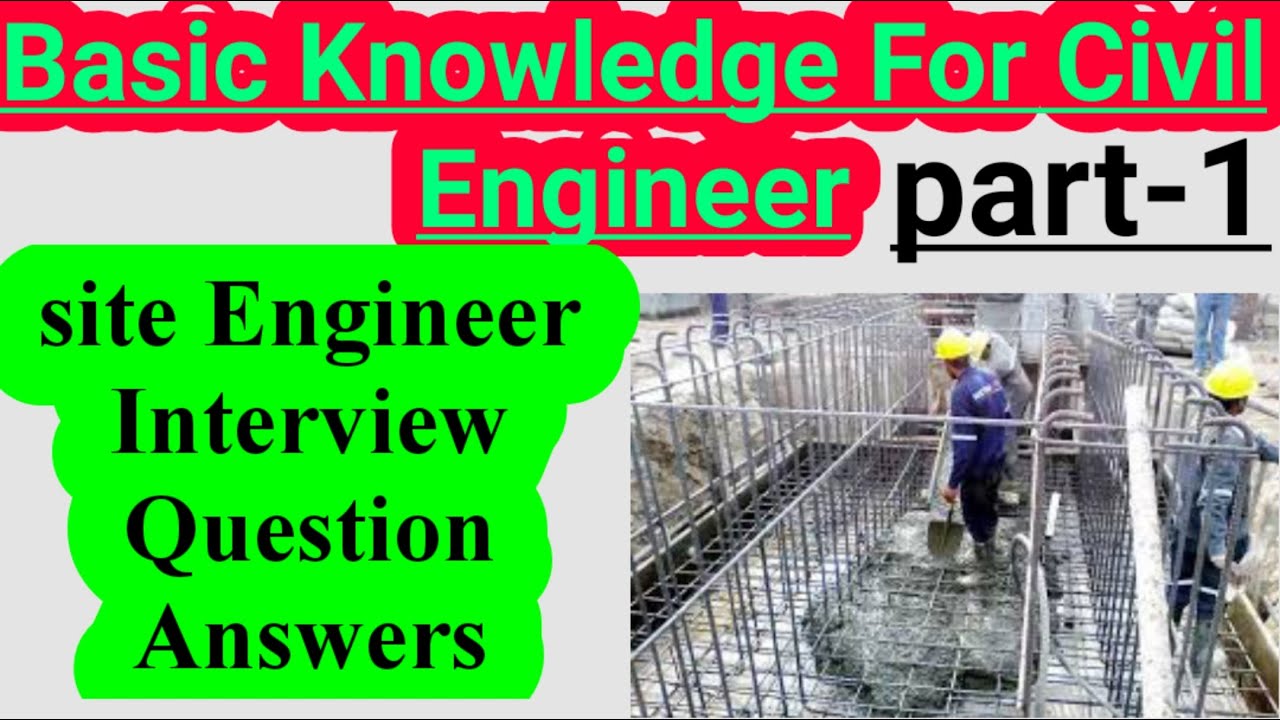 Every Successful Civil Engineer Face These Interview Questions || Civil ...