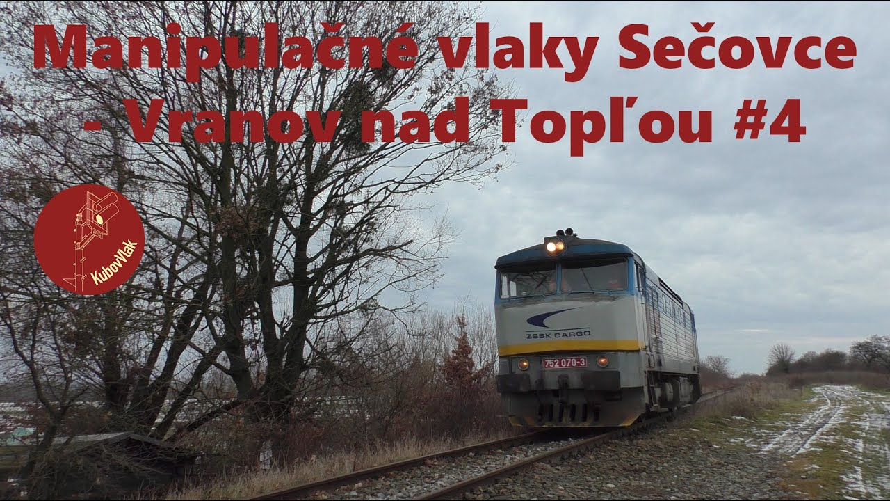 Manipulačné vlaky Sečovce - Vranov nad Topľou #4
