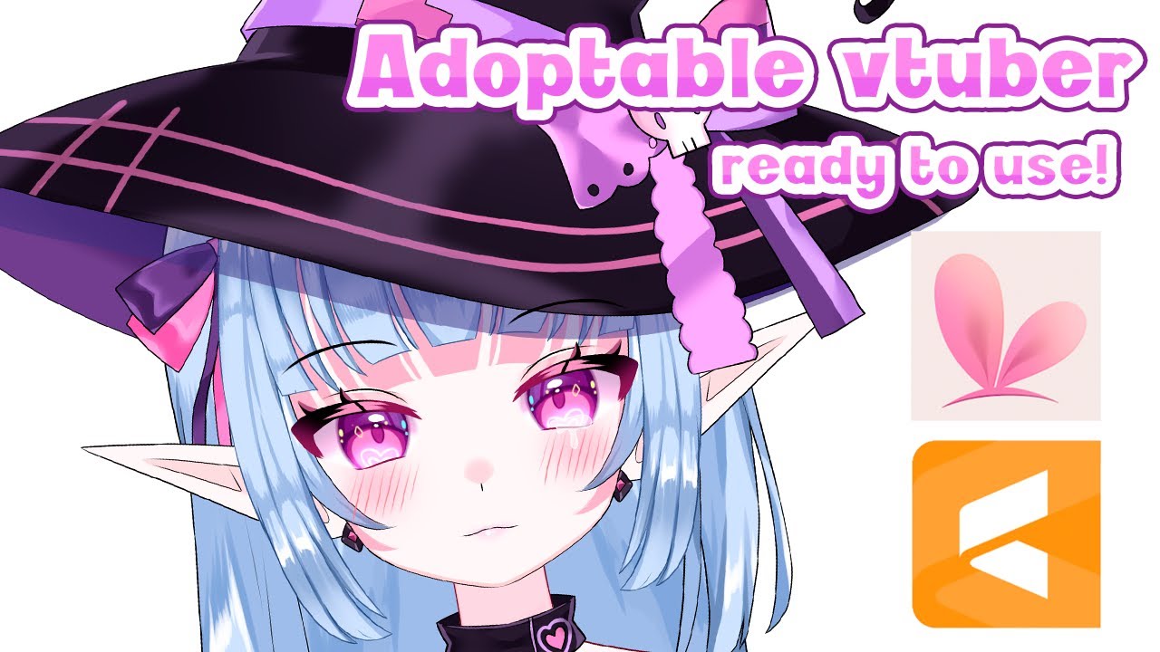 Vtuber live2d model ready to use - YouTube