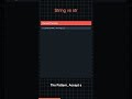The Only String Guide You Need