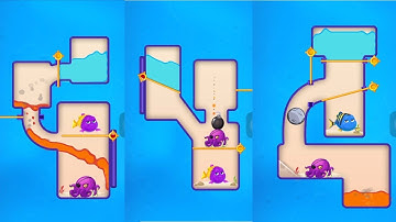 Save the fish pull the pin Game Gameplay walkthrough part11-15