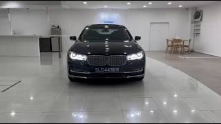 BMW 730LI Sunroof LED NAV HUD 2016 Black Rear Entertainment - SLG4438R BMW 730LI Sunroof LED NAV HUD 2016 Black Rear Entertainment - SLG4438R