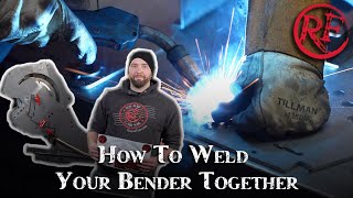 How To Weld Your M601M625 Tube/Pipe Bender Together! DIY Kit for an inexpensive option!