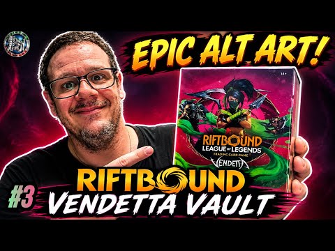 INSANE 🔥 I Pulled an EPIC Alt Art from the NEW Riftbound Vendetta Vault!  League of Legends 