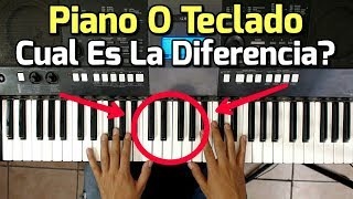 PIANO Y TECLADO CUAL ES LA DIFERENCIA? CURSO DE PIANO