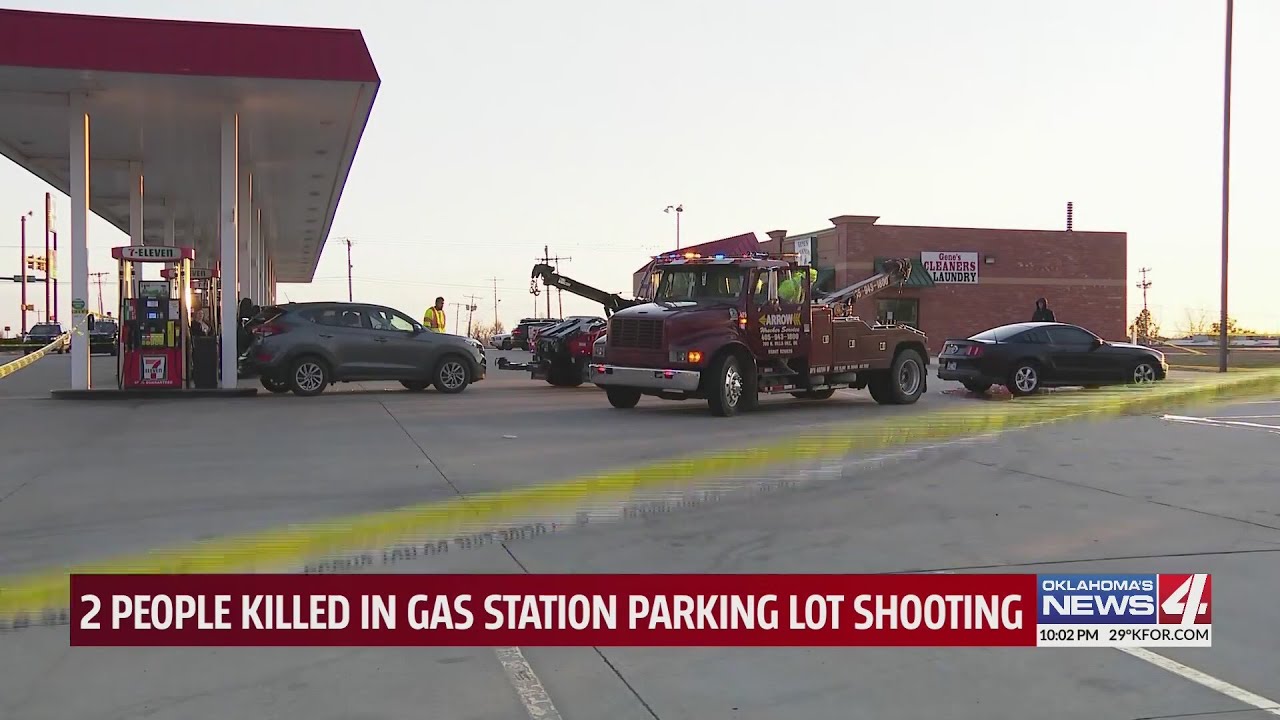 2 people killed in gas station parking lot shooting - YouTube