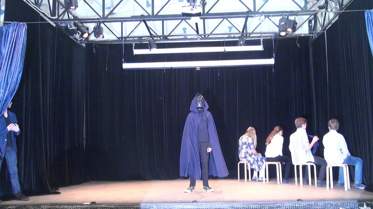 Новая гуманитарная школа. Новогодний капустник 25.12.2015. Выступление ...