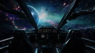 Hyperspace White Noise | Spaceship Sounds for Sleep, Studying or Focus | 3 Hours
