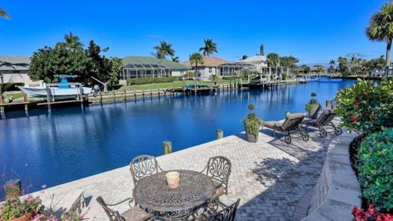 772 Saturn Ct. Marco Island Waterfront Homes for Sale YouTube