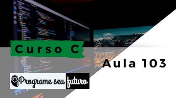 Curso de Programação C | Como gerar números aleatórios com as funções rand e srand? | aula 103