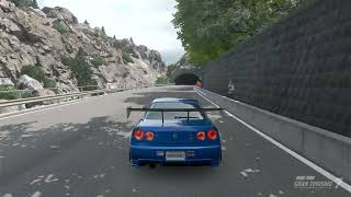 Gran Turismo 7: Character Introduction [ Amatake Miki (甘竹美樹)] Nissan Skyline GT-R34 V-Spec