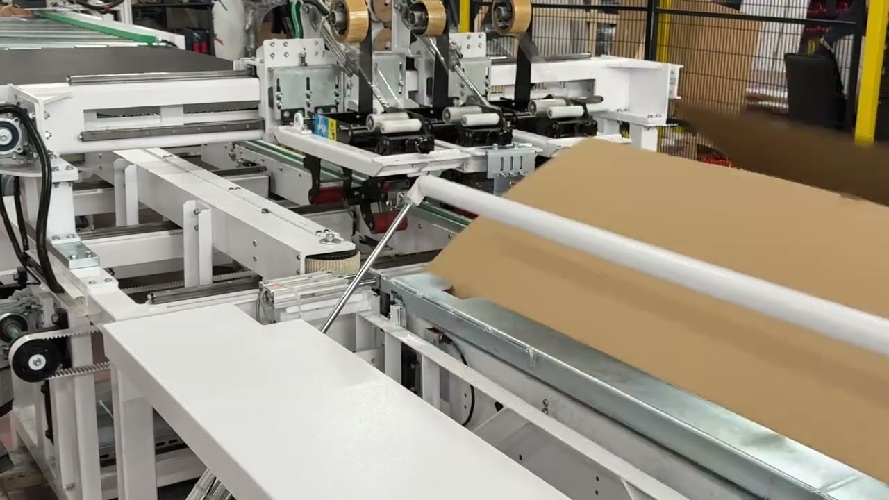 Fully Automated Flatpack Furniture Packaging - Fefco 0401| EDDA Lotis