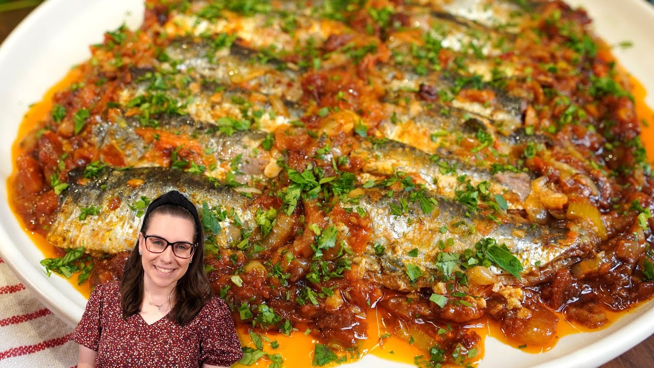 SARDINHA NA PANELA DE PRESSAO, SARDINHA ESCABECHE!