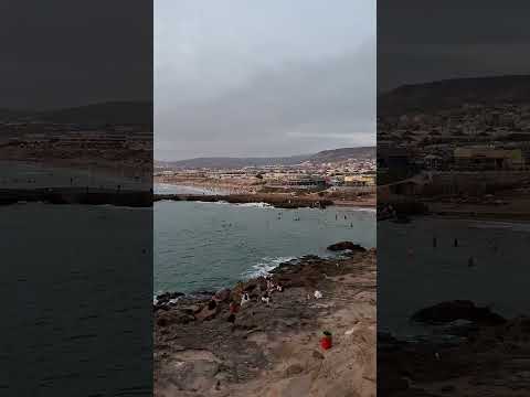 تم تصوير تامراغت من الشاطئ      
